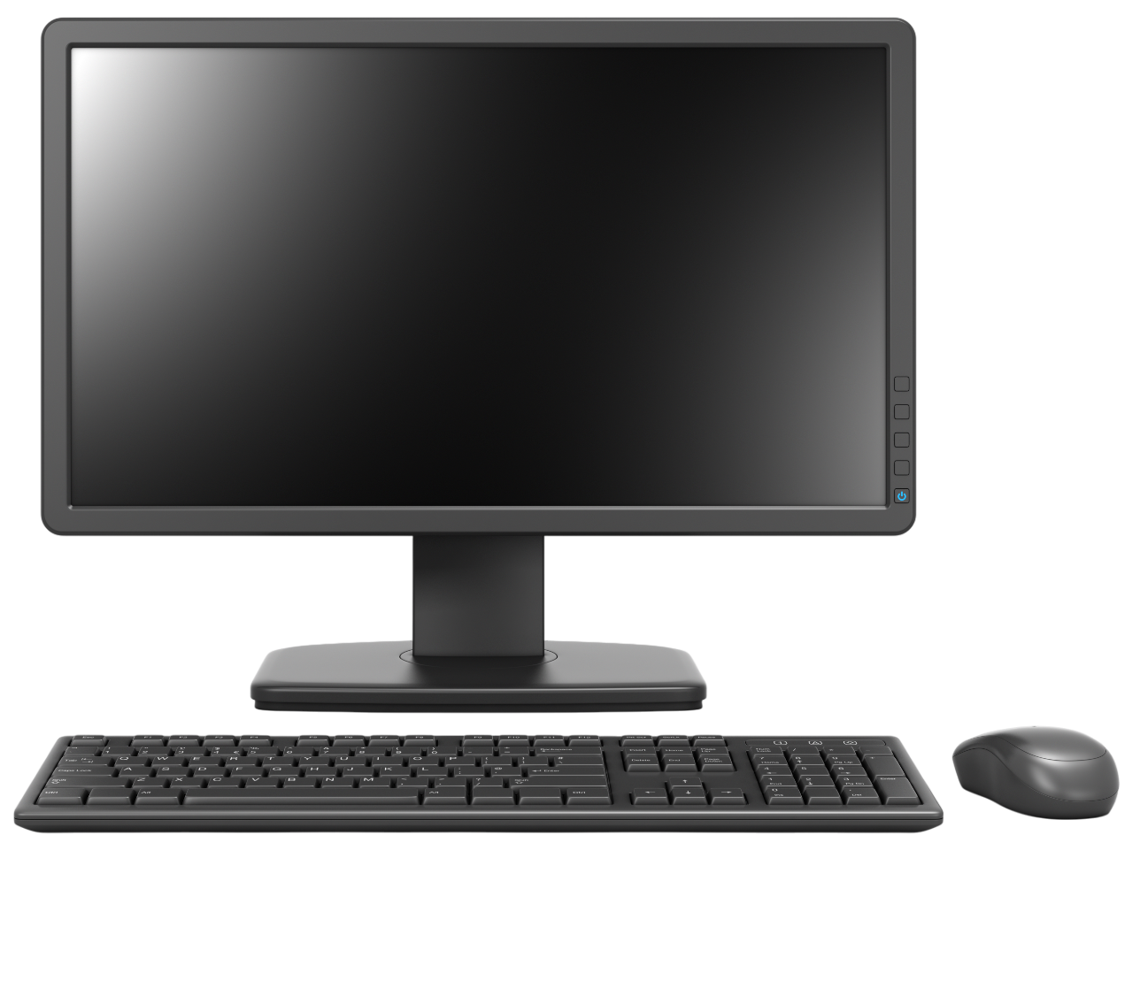 22" Monitor, Keyboard & Mouse